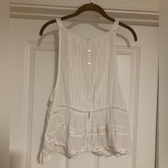 Free People Constant Crush Tank Top white size M - Picture 7 of 13